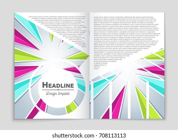 Abstract vector layout background set. For art template design, list, front page, mockup brochure theme style, banner, idea, cover, booklet, print, flyer, book, blank, card, ad, sign, sheet, a4.