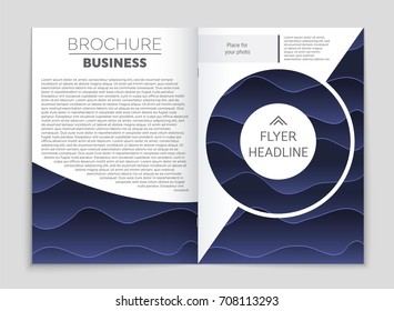 Abstract vector layout background set. For art template design, list, front page, mockup brochure theme style, banner, idea, cover, booklet, print, flyer, book, blank, card, ad, sign, sheet, a4.