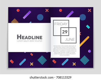 Abstract vector layout background set. For art template design, list, front page, mockup brochure theme style, banner, idea, cover, booklet, print, flyer, book, blank, card, ad, sign, sheet, a4.