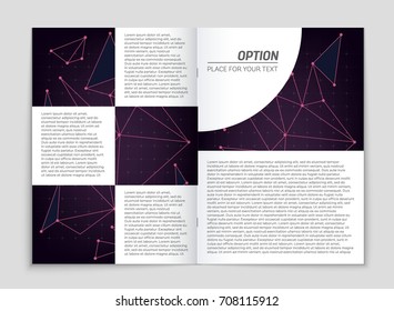 Abstract vector layout background set. For art template design, list, front page, mockup brochure theme style, banner, idea, cover, booklet, print, flyer, book, blank, card, ad, sign, sheet, a4.