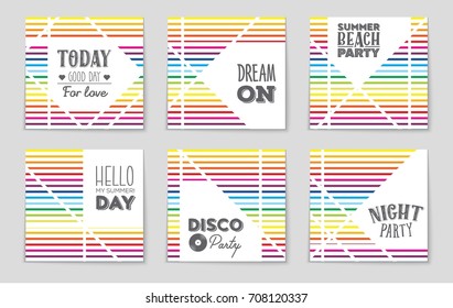 Abstract vector layout background set. For art template design, list, front page, mockup brochure theme style, banner, idea, cover, booklet, print, flyer, book, blank, card, ad, sign, sheet, a4.