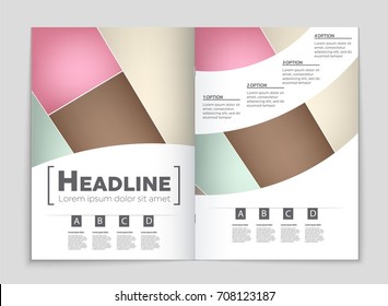 Abstract vector layout background set. For art template design, list, front page, mockup brochure theme style, banner, idea, cover, booklet, print, flyer, book, blank, card, ad, sign, sheet, a4