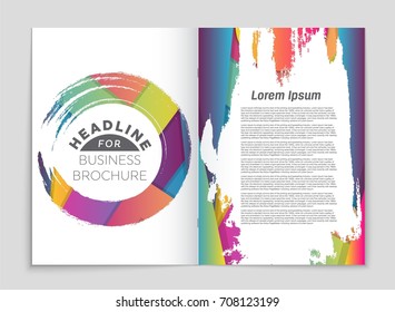 Abstract vector layout background set. For art template design, list, front page, mockup brochure theme style, banner, idea, cover, booklet, print, flyer, book, blank, card, ad, sign, sheet,, a4.