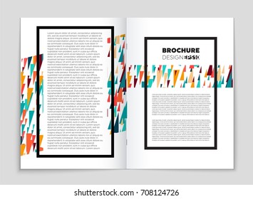 Abstract vector layout background set. For art template design, list, front page, mockup brochure theme style, banner, idea, cover, booklet, print, flyer, book, blank, card, ad, sign, sheet, a4