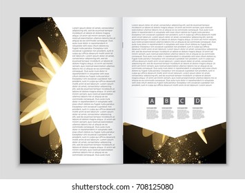 Abstract vector layout background set. For art template design, list, front page, mockup brochure theme style, banner, idea, cover, booklet, print, flyer, book, blank, card, ad, sign, sheet, a4