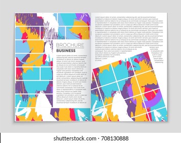 Abstract vector layout background set. For art template design, list, front page, mockup brochure theme style, banner, idea, cover, booklet, print, flyer, book, blank, card, ad, sign, sheet, a4