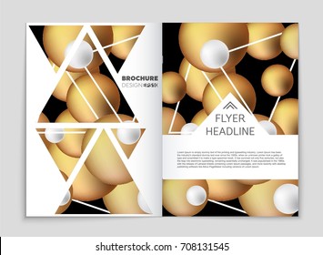 Abstract vector layout background set. For art template design, list, front page, mockup brochure theme style, banner, idea, cover, booklet, print, flyer, book, blank, card, ad, sign, sheet, a4.