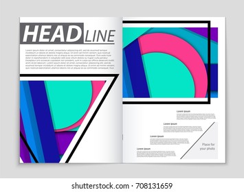 Abstract vector layout background set. For art template design, list, front page, mockup brochure theme style, banner, idea, cover, booklet, print, flyer, book, blank, card, ad, sign, sheet,, a4.
