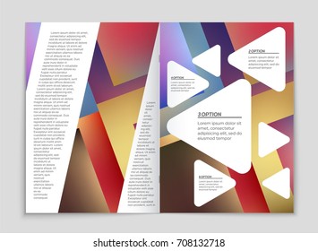 Abstract vector layout background set. For art template design, list, front page, mockup brochure theme style, banner, idea, cover, booklet, print, flyer, book, blank, card, ad, sign, sheet, a4