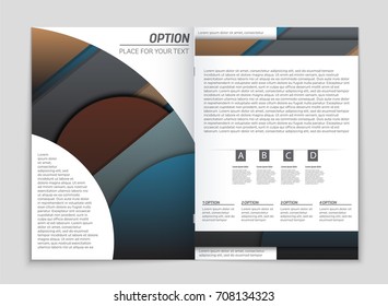 Abstract vector layout background set. For art template design, list, front page, mockup brochure theme style, banner, idea, cover, booklet, print, flyer, book, blank, card, ad, sign, sheet,, a4.