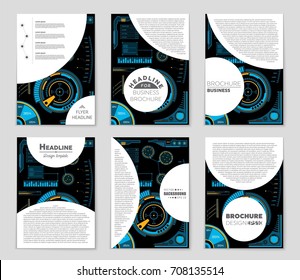 Abstract vector layout background set. For art template design, list, front page, mockup brochure theme style, banner, idea, cover, booklet, print, flyer, book, blank, card, ad, sign, sheet, a4.
