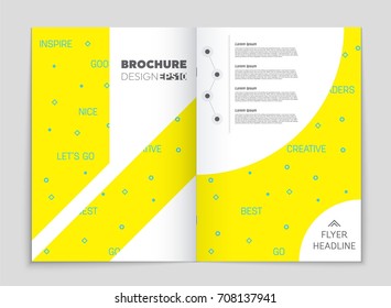 Abstract vector layout background set. For art template design, list, front page, mockup brochure theme style, banner, idea, cover, booklet, print, flyer, book, blank, card, ad, sign, sheet, a4