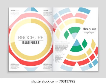 Abstract vector layout background set. For art template design, list, front page, mockup brochure theme style, banner, idea, cover, booklet, print, flyer, book, blank, card, ad, sign, sheet, a4.