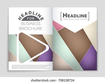 Abstract vector layout background set. For art template design, list, front page, mockup brochure theme style, banner, idea, cover, booklet, print, flyer, book, blank, card, ad, sign, sheet, a4