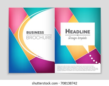 Abstract vector layout background set. For art template design, list, front page, mockup brochure theme style, banner, idea, cover, booklet, print, flyer, book, blank, card, ad, sign, sheet, a4