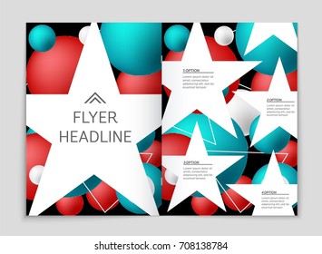 Abstract vector layout background set. For art template design, list, front page, mockup brochure theme style, banner, idea, cover, booklet, print, flyer, book, blank, card, ad, sign, sheet, a4.