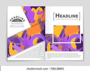 Abstract vector layout background set. For art template design, list, front page, mockup brochure theme style, banner, idea, cover, booklet, print, flyer, book, blank, card, ad, sign, sheet, a4