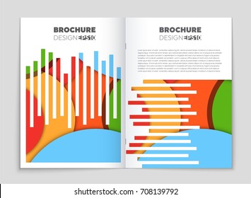 Abstract vector layout background set. For art template design, list, front page, mockup brochure theme style, banner, idea, cover, booklet, print, flyer, book, blank, card, ad, sign, sheet,, a4.