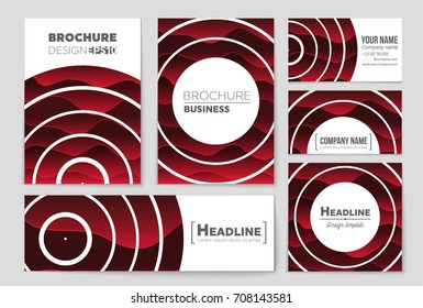 Abstract vector layout background set. For art template design, list, front page, mockup brochure theme style, banner, idea, cover, booklet, print, flyer, book, blank, card, ad, sign, sheet, a4.