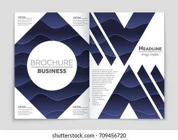 Abstract vector layout background set. For art template design, list, front page, mockup brochure theme style, banner, idea, cover, booklet, print, flyer, book, blank, card, ad, sign, sheet, a4.