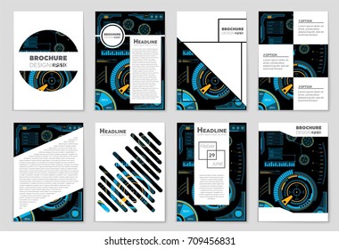Abstract vector layout background set. For art template design, list, front page, mockup brochure theme style, banner, idea, cover, booklet, print, flyer, book, blank, card, ad, sign, sheet, a4.