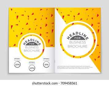 Abstract vector layout background set. For art template design, list, front page, mockup brochure theme style, banner, idea, cover, booklet, print, flyer, book, blank, card, ad, sign, sheet, a4