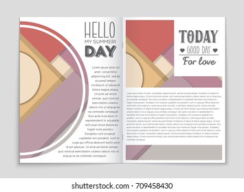 Abstract vector layout background set. For art template design, list, front page, mockup brochure theme style, banner, idea, cover, booklet, print, flyer, book, blank, card, ad, sign, sheet,, a4.