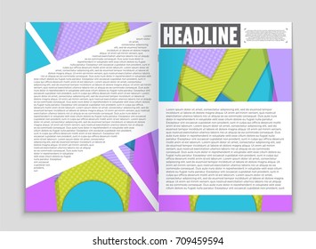 Abstract vector layout background set. For art template design, list, front page, mockup brochure theme style, banner, idea, cover, booklet, print, flyer, book, blank, card, ad, sign, sheet,, a4.