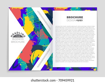 Abstract vector layout background set. For art template design, list, front page, mockup brochure theme style, banner, idea, cover, booklet, print, flyer, book, blank, card, ad, sign, sheet, a4