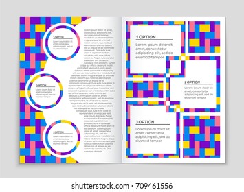 Abstract vector layout background set. For art template design, list, front page, mockup brochure theme style, banner, idea, cover, booklet, print, flyer, book, blank, card, ad, sign, sheet, a4