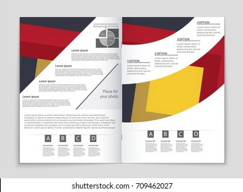 Abstract vector layout background set. For art template design, list, front page, mockup brochure theme style, banner, idea, cover, booklet, print, flyer, book, blank, card, ad, sign, sheet,, a4.