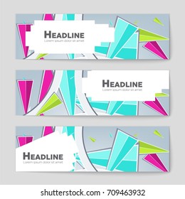 Abstract vector layout background set. For art template design, list, front page, mockup brochure theme style, banner, idea, cover, booklet, print, flyer, book, blank, card, ad, sign, sheet, a4.