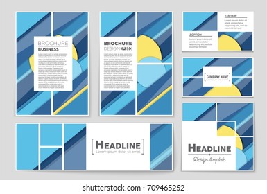 Abstract vector layout background set. For art template design, list, front page, mockup brochure theme style, banner, idea, cover, booklet, print, flyer, book, blank, card, ad, sign, sheet,, a4.