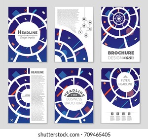 Abstract vector layout background set. For art template design, list, front page, mockup brochure theme style, banner, idea, cover, booklet, print, flyer, book, blank, card, ad, sign, sheet, a4.