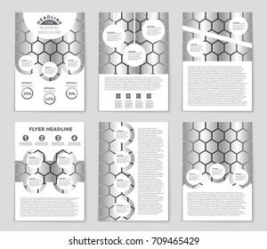 Abstract vector layout background set. For art template design, list, front page, mockup brochure theme style, banner, idea, cover, booklet, print, flyer, book, blank, card, ad, sign, sheet, a4.