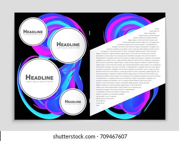 Abstract vector layout background set. For art template design, list, front page, mockup brochure theme style, banner, idea, cover, booklet, print, flyer, book, blank, card, ad, sign, sheet, a4