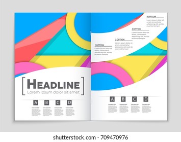 Abstract vector layout background set. For art template design, list, front page, mockup brochure theme style, banner, idea, cover, booklet, print, flyer, book, blank, card, ad, sign, sheet,, a4.