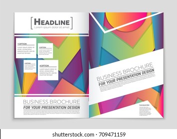 Abstract vector layout background set. For art template design, list, front page, mockup brochure theme style, banner, idea, cover, booklet, print, flyer, book, blank, card, ad, sign, sheet,, a4.