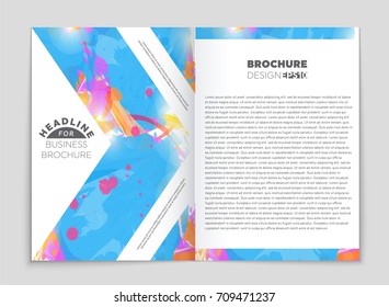 Abstract vector layout background set. For art template design, list, front page, mockup brochure theme style, banner, idea, cover, booklet, print, flyer, book, blank, card, ad, sign, sheet, a4