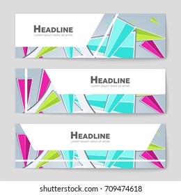 Abstract vector layout background set. For art template design, list, front page, mockup brochure theme style, banner, idea, cover, booklet, print, flyer, book, blank, card, ad, sign, sheet, a4.