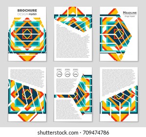 Abstract vector layout background set. For art template design, list, front page, mockup brochure theme style, banner, idea, cover, booklet, print, flyer, book, blank, card, ad, sign, sheet, a4.