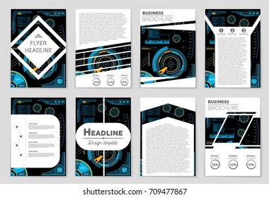 Abstract vector layout background set. For art template design, list, front page, mockup brochure theme style, banner, idea, cover, booklet, print, flyer, book, blank, card, ad, sign, sheet, a4.