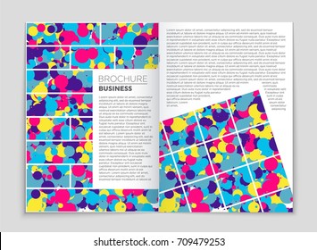 Abstract vector layout background set. For art template design, list, front page, mockup brochure theme style, banner, idea, cover, booklet, print, flyer, book, blank, card, ad, sign, sheet, a4.