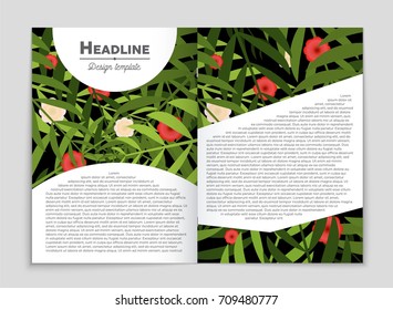 Abstract vector layout background set. For art template design, list, front page, mockup brochure theme style, banner, idea, cover, booklet, print, flyer, book, blank, card, ad, sign, sheet, a4