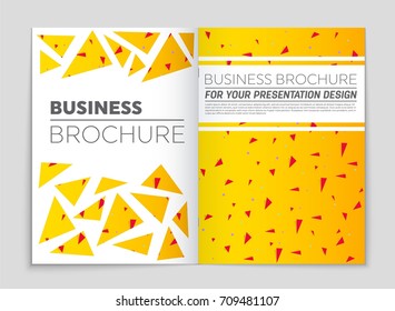 Abstract vector layout background set. For art template design, list, front page, mockup brochure theme style, banner, idea, cover, booklet, print, flyer, book, blank, card, ad, sign, sheet, a4