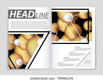 Abstract vector layout background set. For art template design, list, front page, mockup brochure theme style, banner, idea, cover, booklet, print, flyer, book, blank, card, ad, sign, sheet, a4.