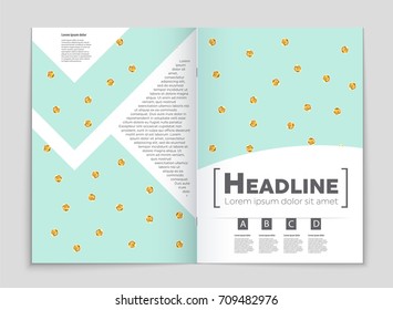 Abstract vector layout background set. For art template design, list, front page, mockup brochure theme style, banner, idea, cover, booklet, print, flyer, book, blank, card, ad, sign, sheet, a4