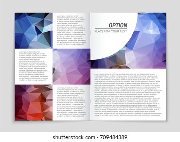 Abstract vector layout background set. For art template design, list, front page, mockup brochure theme style, banner, idea, cover, booklet, print, flyer, book, blank, card, ad, sign, sheet, a4