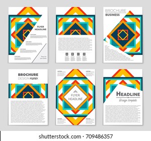 Abstract vector layout background set. For art template design, list, front page, mockup brochure theme style, banner, idea, cover, booklet, print, flyer, book, blank, card, ad, sign, sheet, a4.