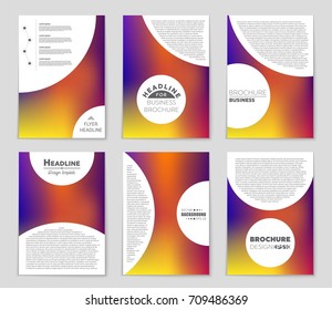 Abstract vector layout background set. For art template design, list, front page, mockup brochure theme style, banner, idea, cover, booklet, print, flyer, book, blank, card, ad, sign, sheet,, a4.